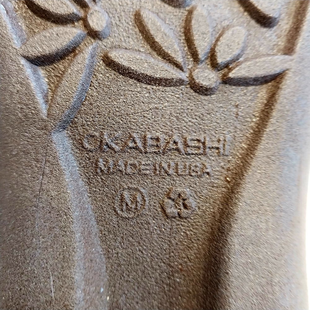Okabashi Women's Maui Ergonomic Flip Flops Sandals Size Medium Brown Comfort - Picture 5 of 11